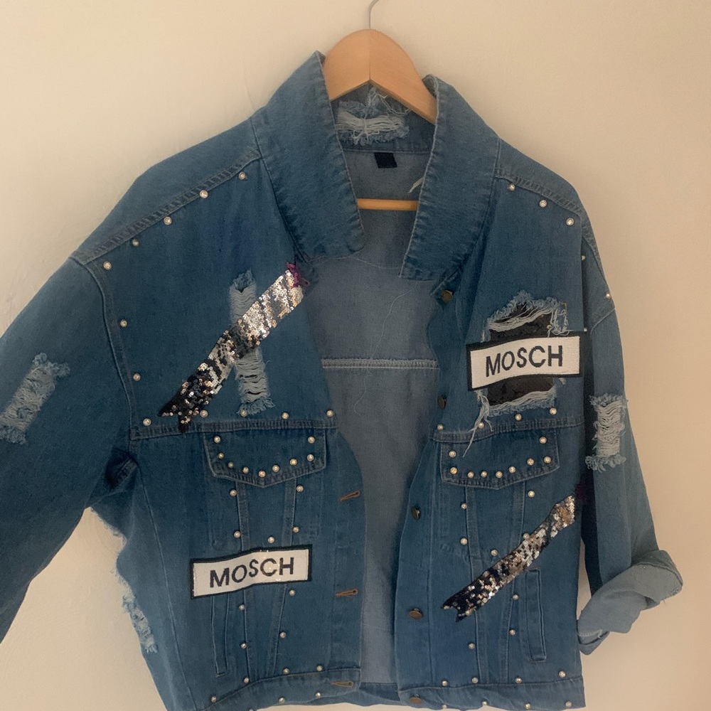 “Moschino” Jean jacket!